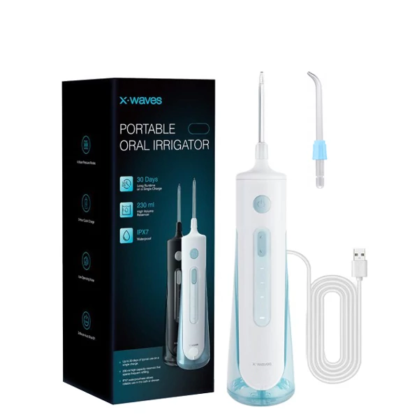 Ирригатор X-Waves TI0020W White Портативный ЕС