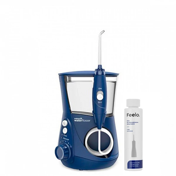 Ирригатор Waterpik WP-663 Professional Aquarius Water Flosser Blue+средство для чистки ирригатора 150 мл