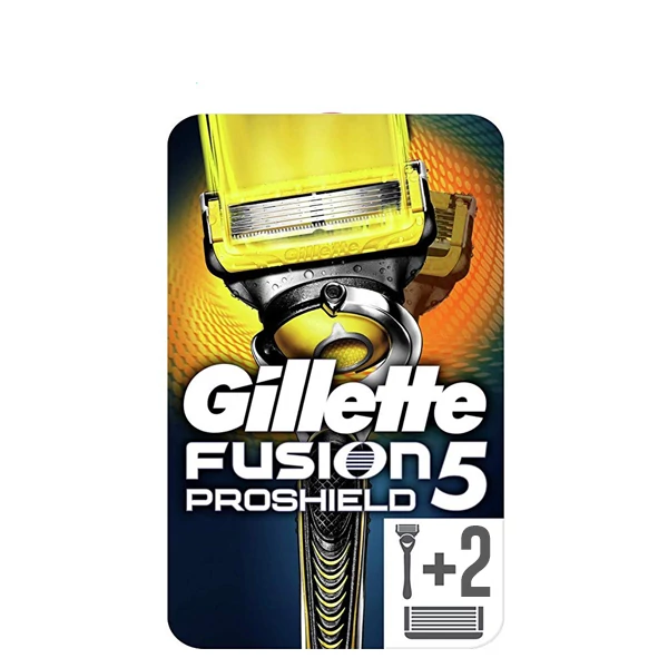 Бритва Gillette Fusion 5 Proshield для мужчин (2 сменные кассеты) ЕС