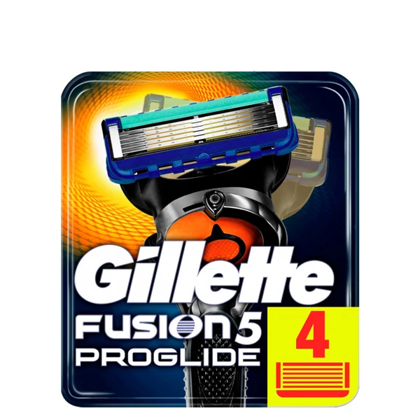 Сменные кассеты (лезвия) Gillette Fusion5 Proglide 4 шт. ЕС