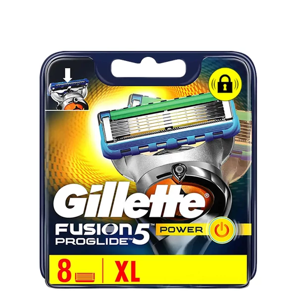 Сменные кассеты (лезвия) Gillette Fusion Proglide Power (8 шт.)