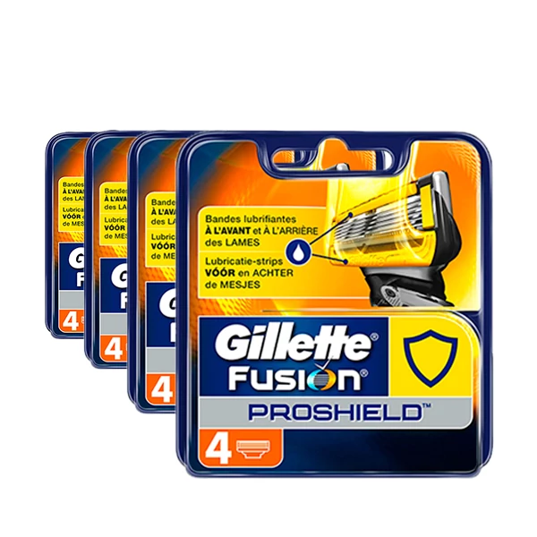Сменные кассеты (лезвия) Gillette Fusion Proshield 16 шт. ЕС