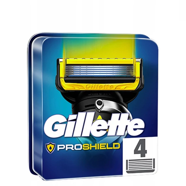 Gillette Fusion Proshield 2021 Сменные кассеты (лезвия) 4 шт. ЕС