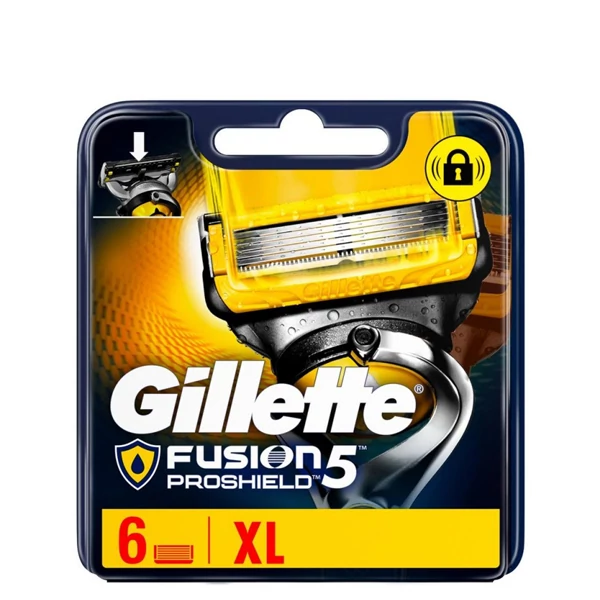 Сменные кассеты (лезвия) Gillette Fusion Proshield (6 шт.) ЕС