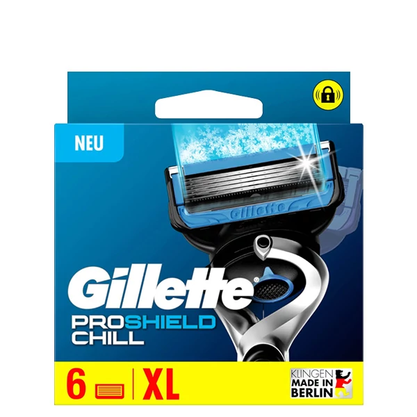 Сменные кассеты (лезвия) Gillette Fusion Proshield Chill (6 шт.)