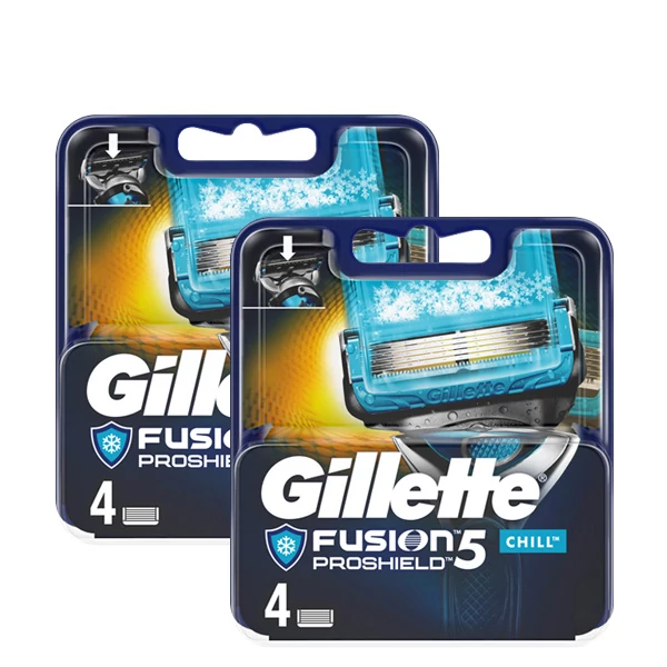 Сменные кассеты (лезвия) Gillette Fusion Proshield Chill 8 шт.