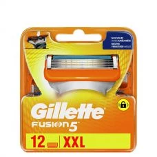 Сменные кассеты (лезвия) Gillette Fusion5 12 шт.