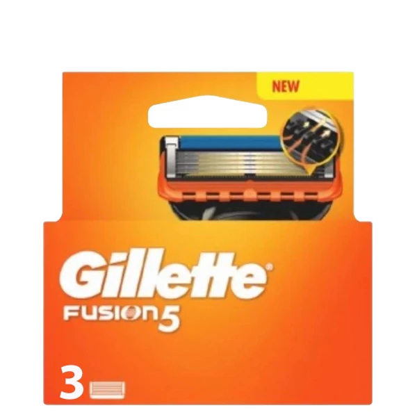 Сменные кассеты (лезвия) Gillette Fusion5 (3 шт.)