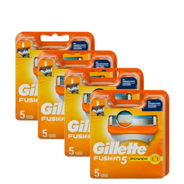 Сменные кассеты (лезвия) Gillette Fusion5 Power (20 шт.)