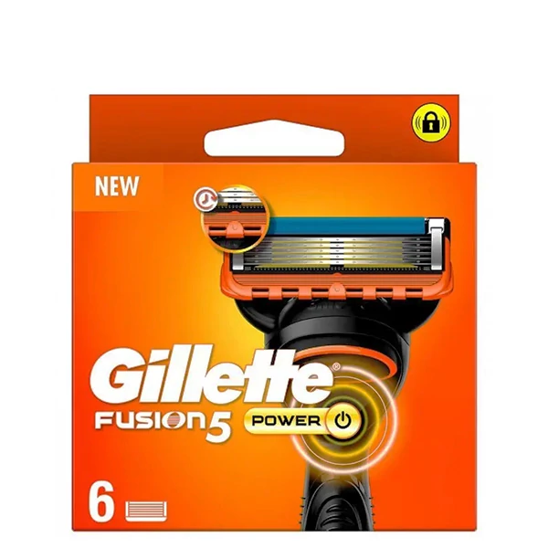 Сменные кассеты (лезвия) Gillette Fusion5 Power 6 шт.