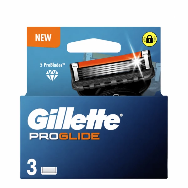Сменные кассеты (лезвия) Gillette Fusion5 Proglide 2021 (3 шт.)