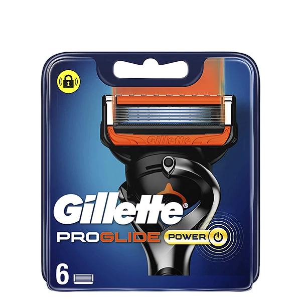 Сменные кассеты (лезвия) Gillette Fusion5 Proglide Power 2021 (6 шт.) ЕС