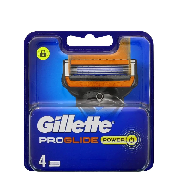 Сменные кассеты (лезвия) Gillette Fusion5 Proglide Power 2021 (4 шт.) ЕС