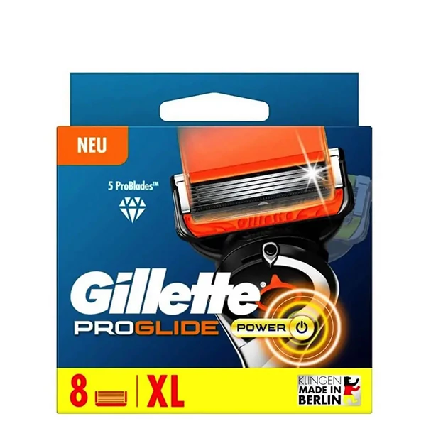 Сменные кассеты (лезвия) Gillette Fusion5 Proglide Power (8 шт.)