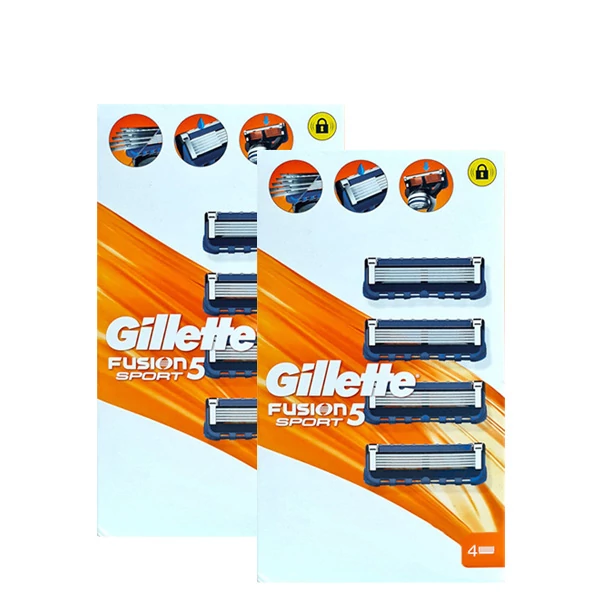 Сменные кассеты (лезвия) Gillette Fusion5 Sport NEW (8 шт.)
