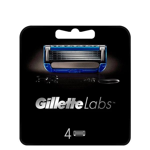 Сменные кассеты (лезвия) Gillette Labs Heated Razor (4 шт.) ЕС