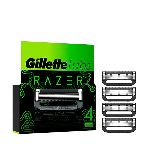 Сменные кассеты (лезвия) Gillette Labs Razer Limited Edition (4 шт.) ЕС