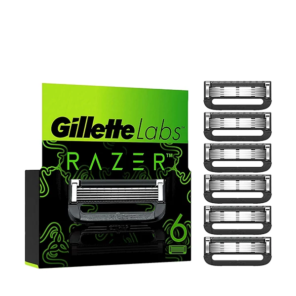 Сменные кассеты (лезвия) Gillette Labs Razer Limited Edition (6 шт.) ЕС