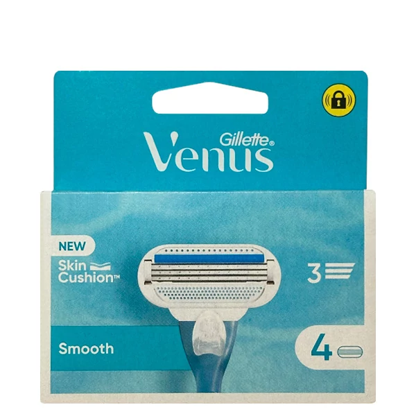 Сменные кассеты (лезвия) Gillette Venus (4 шт.)