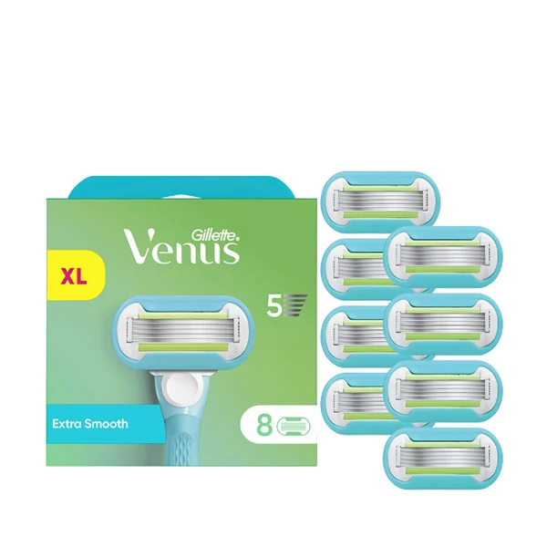 Сменные кассеты (лезвия) Gillette Venus 5 Extra Smooth (8 шт.) ЕС