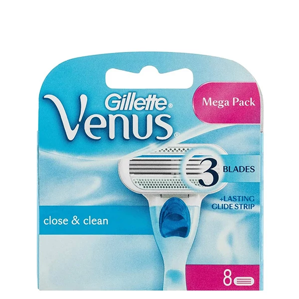 Сменные кассеты (лезвия) Gillette Venus (8 шт.)