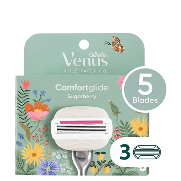 Сменные кассеты (лезвия) Gillette Venus Comfortglide Sugarberry (3 шт.)