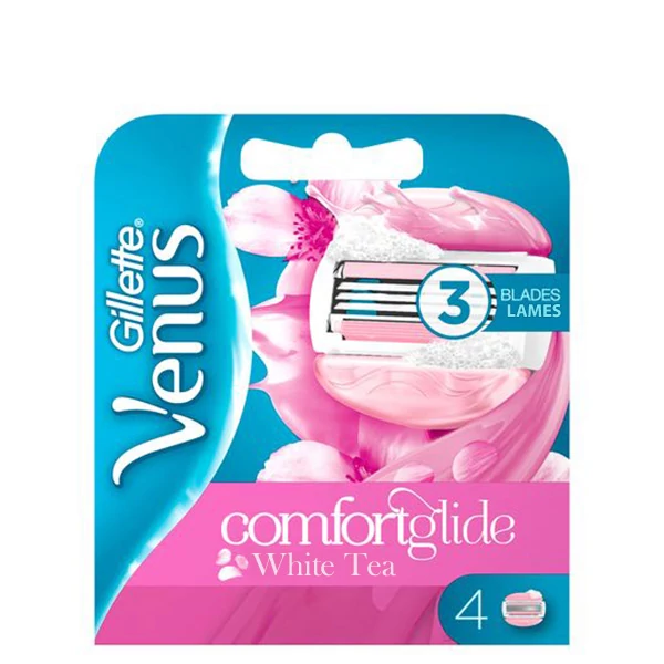 Сменные кассеты (лезвия) Gillette Venus Comfortglide White Tea (4 шт.)