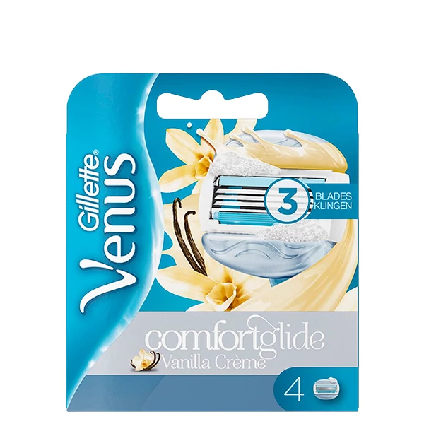 Сменные кассеты (лезвия) Gillette Venus Comfortglide Vanilla Crema 4 шт.