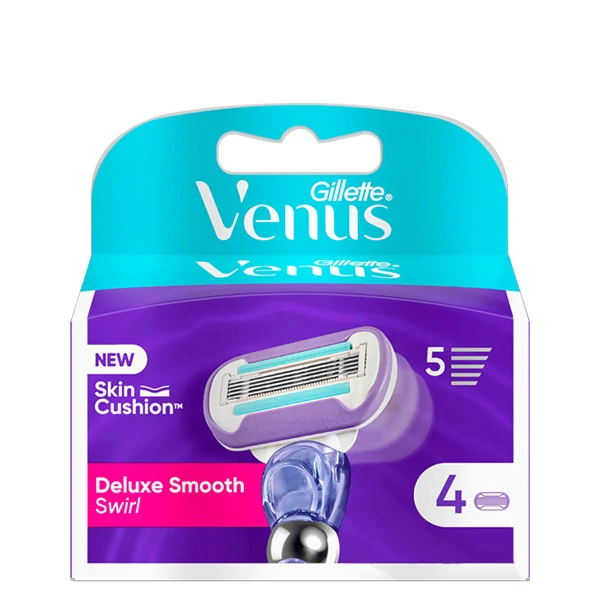Сменные кассеты (лезвия) Gillette Venus Swirl (4 шт.)