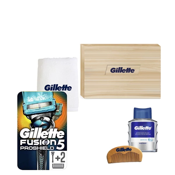 Набор Gillette Бритва Gillette Fusion5 Proshield Chill (2 сменные кассеты) Limited Edition