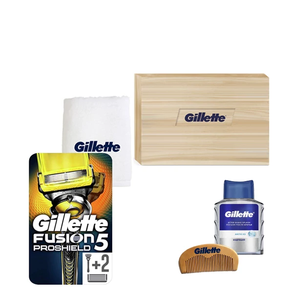 Набор Gillette Бритва Gillette Fusion5 Proshield (2 сменные кассеты) Limited Edition