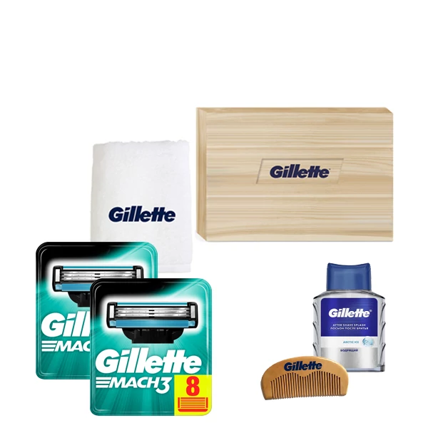 Набор Gillette Сменные кассеты (лезвия) Mach3 New (16 шт.) Limited Edition ЕС