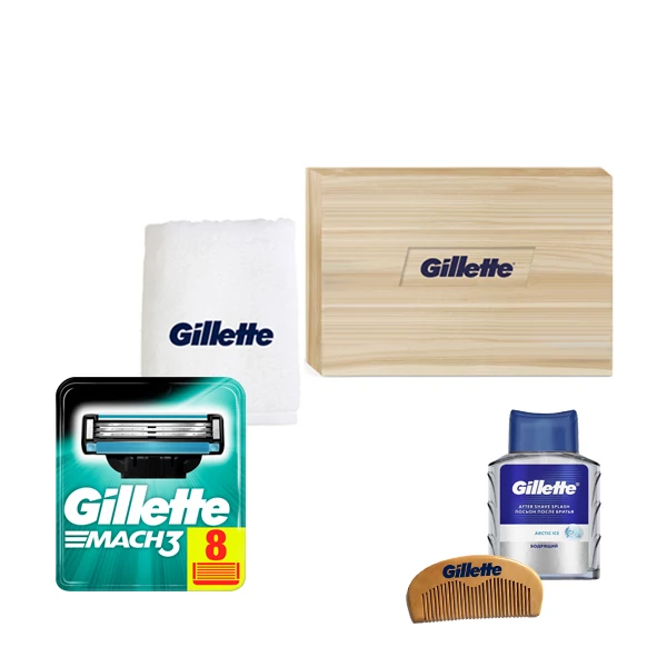Набор Gillette Сменные кассеты (лезвия) Mach3 New (8 шт.) Limited Edition ЕС