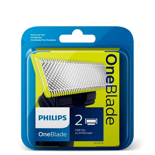Сменные лезвия Philips OneBlade QP220/50 2 шт. ЕС