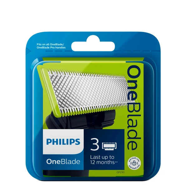 Сменные лезвия Philips OneBlade QP230/50 3 шт.