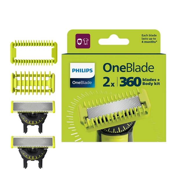 Сменные лезвия Philips Oneblade QP624/50 (2 шт.)