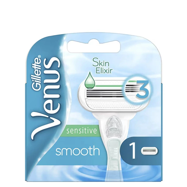 Сменные кассеты (лезвия) Venus Skin Elixir Smooth Sensitive (1 шт.)