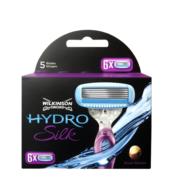 Сменные кассеты (лезвия) Wilkinson Hydro Silk (6 шт.)