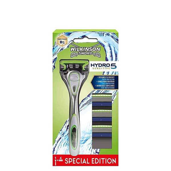 Станок Wilkinson Sword HYDRO 5 Sensitive + 3 сменных лезвия