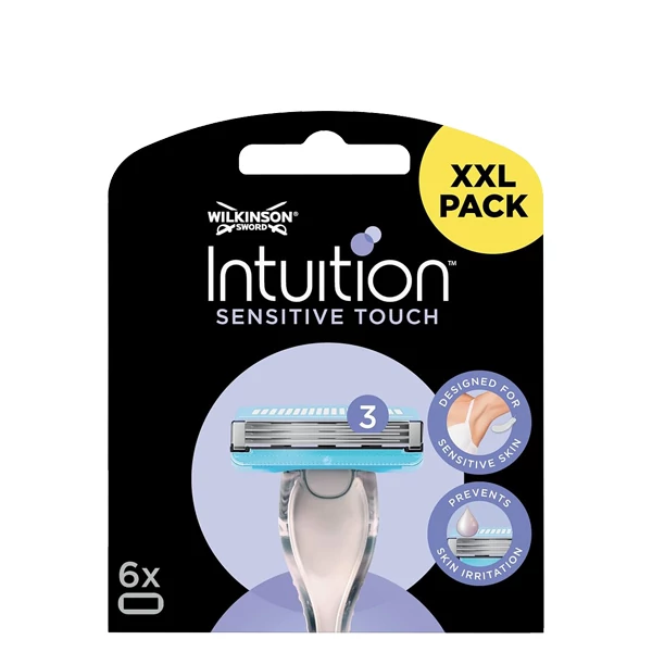 Сменные кассеты (лезвия) Wilkinson Sword Intuition Sensitive Touch (6 шт.) ЕС