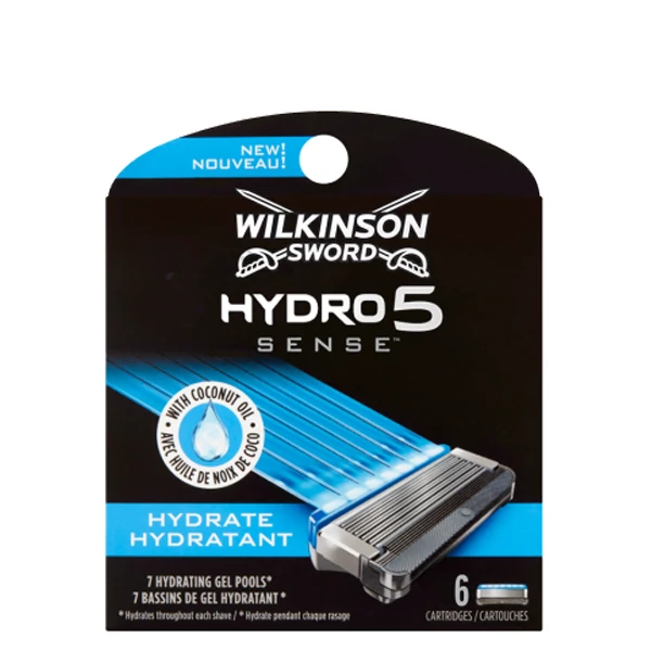 Сменные кассеты (лезвия) Wilkinson Sword (Schick) Hydro 5 Sense (6 шт.)