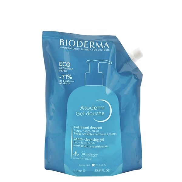 Гель для душа Bioderma Atoderm Ultra Gentle Eco (1000 мл) ЕС