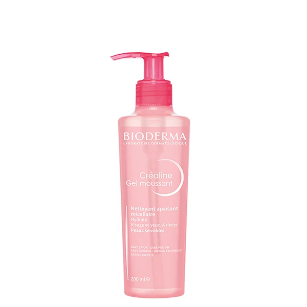 Гель для очистки лица Bioderma Crealine (200 мл.) ЕС