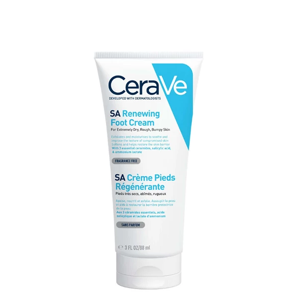 Крем для ног CeraVe SA регенерирующий для очень сухой кожи (88 мл.) ЕС