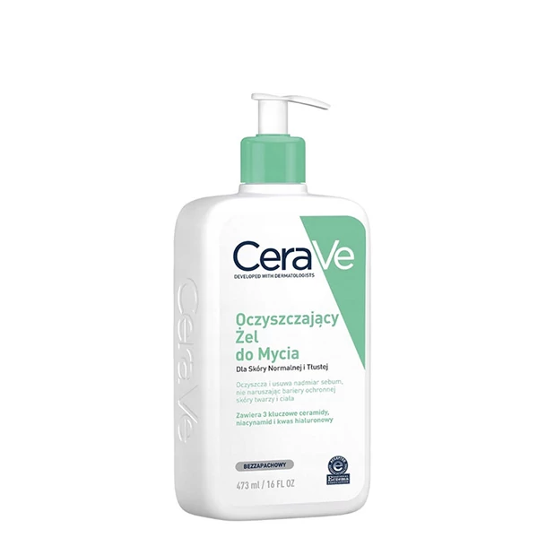 Гель для умывания CeraVe для лица и тела (473 мл.) ЕС
