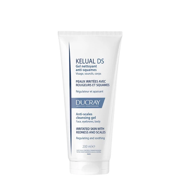 Гель для умывания лица Ducray Kelual Ds Cleansing Gel (200 мл.)