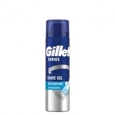 Гель для бритья Gillette Series увлажняющий с маслом какао 200 мл ЕС