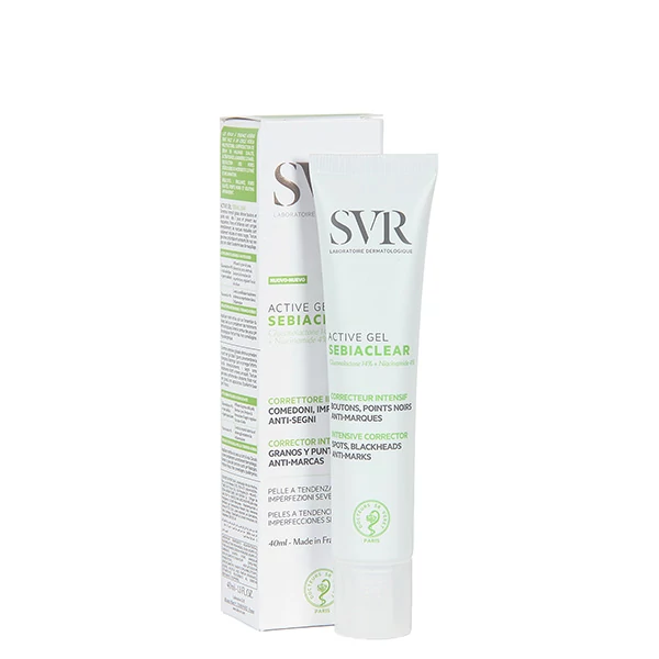 Гель SVR Active Gel Sebiaclear для коррекции несовершенств (40 мл.) ЕС