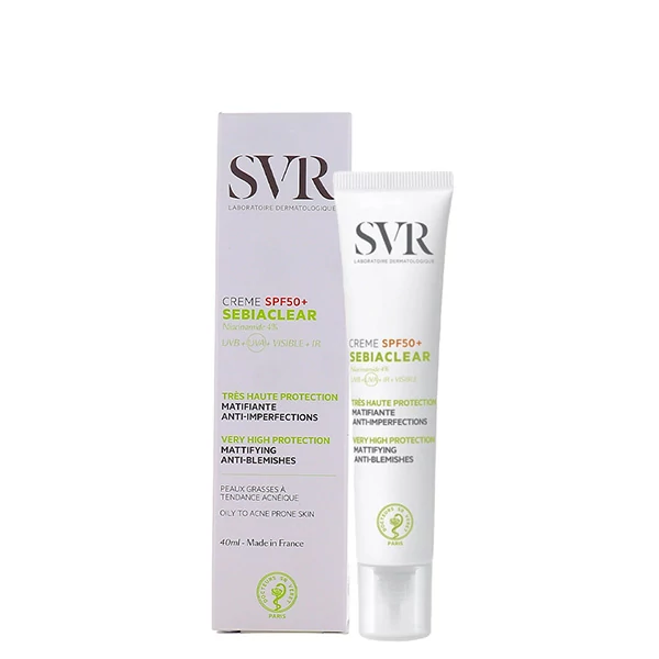 Крем для лица SVR Sebiaclear Creme SPF50+ для защиты (40 мл.) ЕС