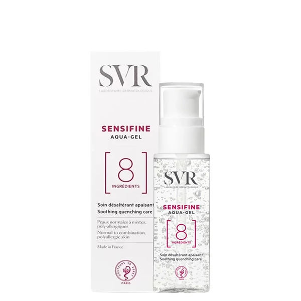 Гель для чувствительной кожи лица SVR Sensifine Aqua-Gel успокаивающий (40 мл.) ЕС